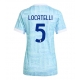 Juventus Manuel Locatelli #5 Replike Gostujuci Dres za Ženska 2025-26 Kratak Rukav
